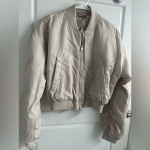 Garage brand Jacket, Ivory color, NWT, size Medium